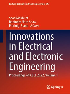 cover image of Innovations in Electrical and Electronic Engineering